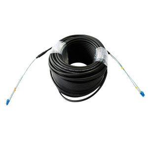 7.0mm 4.8mm FTTA CPRI LC Armored Fiber Optic Cable