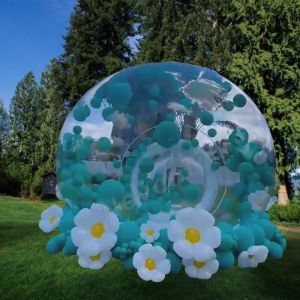 Transparent Party Luxury Bubble House Inflatable with Custom Logo Print Option