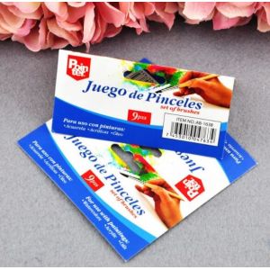 UV Printing Packaging Header Cards Customized pattern With Hole