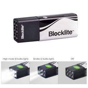 Wholesale Flash Alarm Mode Powerful LED Flashlight With 1PC Battery Powered And Easily Replaced from china suppliers