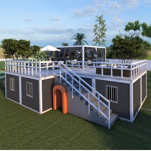 Portable Inflatable Bubble House 2 Storey Detachable Container Home Modular