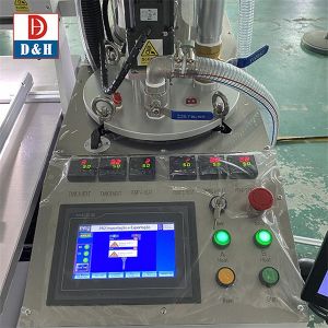 auto 2 component epoxy potting machine with degassing function