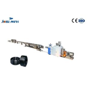 Small PE PPR PE RT PA Dual Pipe Extrusion Machine