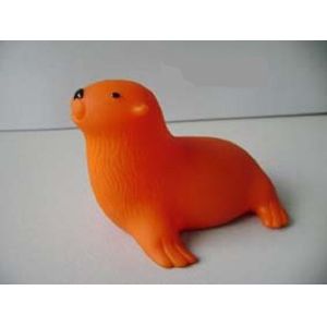 Water Activate Floating Light Up Bath Ducks Toy Cute Rubber Dolphin / Turtle