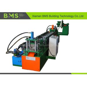 Fast Shelf Support Keel Racking Roll Forming Machine For Z Beam Profile