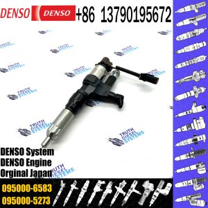 Common rail fuel injector 095000-6581, 095000-6582, 095000-6583 for HINO J08E