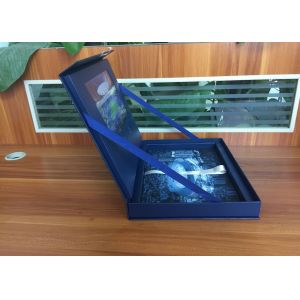 Artificial Hardcover Lcd Screen Gift Box Custom Video Box Gift