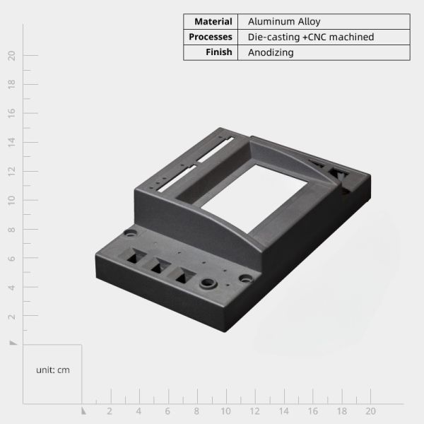 Lightweight And Waterproof Aluminium Die Casting Sheet Metal Enclosure Housing
