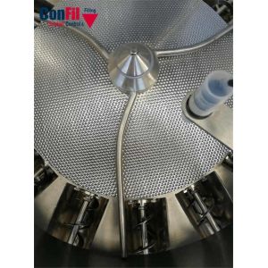 Screw Feeding Multihead Weigher For Pickles Marinated Vegetable Fruits