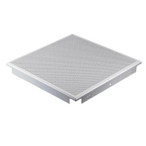 Metallic Finishes Acoustic Ceiling Tiles with Accoustical Rockwool Backing