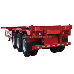 Professional Wholesales 3 Axles 40ft Container Trailer in India and Malaysia