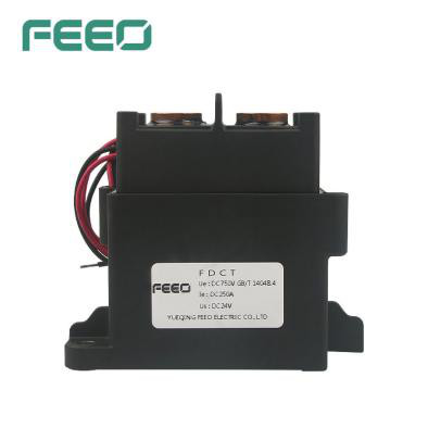 Quality 24Vdc Coil Automatic Power Transfer Switch 250A High Voltage DC Contactor for sale