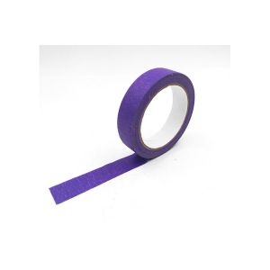 3/4", 1", 1.5", And 2" Widths Black Crepe Masking Tape For Automotive / Window