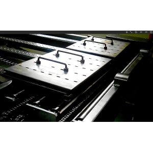 380V 50HZ Automatic Lidder Delidder Lid Storage Baking Pan Handling Equipment