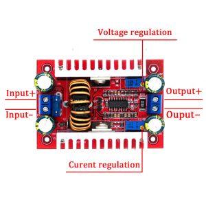 3-5V DC 400W 15A Step-up LED Driver Charger Power Supply Module for Voltage