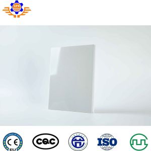 Twin Screw Wpc Plastic Board Making Machine PVC Sheet Wall Panel Manufacturing