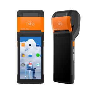 GPS Multi Languages Handheld Payment Terminal With Integrated 2D Scanner