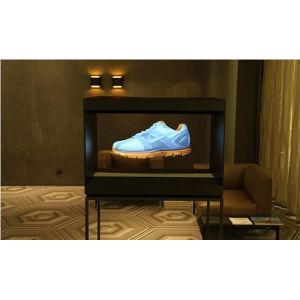 Brightness Full HD 3D hologram cube / Holo box built-in Speakers