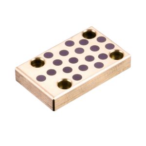 CAM V Guide Plugged Graphite Slide Bearing Plates Solid Lubricant