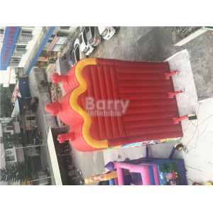 Customized Mickey Mouse Inflatable Jumping Castle Slide For Backyard