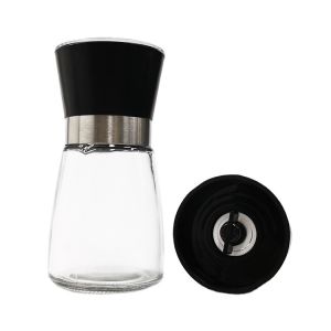 China 189g 132mm 160ml Spices Salt Pepper Food Grade Glass Jars on sale