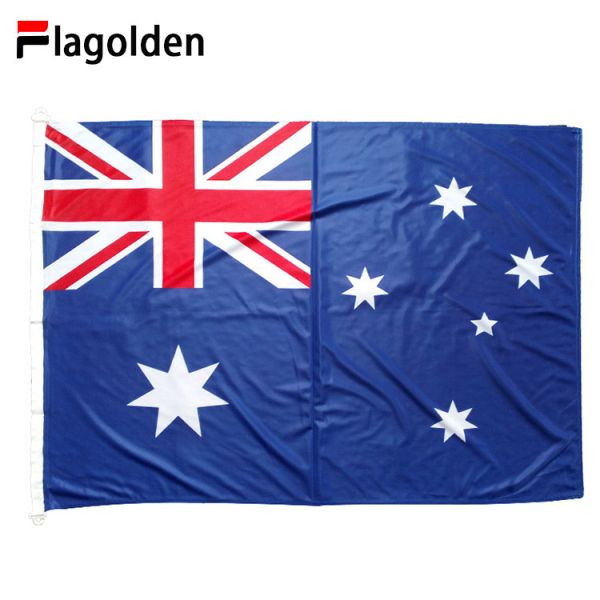 Australia Flagolden national screen printed high quality