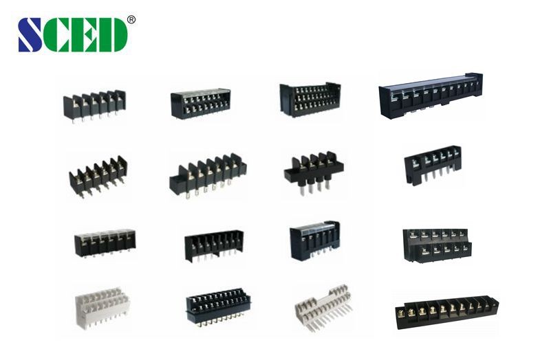 4-16 Poles PCB Dual Row terminal block barrier Pitch 11mm Screw Terminal