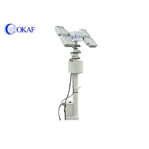 RS485 6M Mobile Aluminum Telescoping Mast 4*120W CREE Lamp