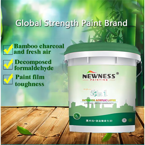 Micro Crystal Interior Wall Paint Odorless Formula for Professional Paint Manufacture