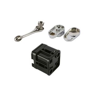 ADC14 Aluminum Die Casting 304 Stainless Steel Casting Anodize Surface