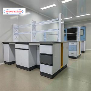 Number of Rails As Drawing Chemistry Lab Workbench for Efficient Work