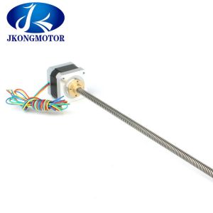 1.8 42mm 2 Phase Lead Screw Nema 17 Stepper Motor With Linear Actuation