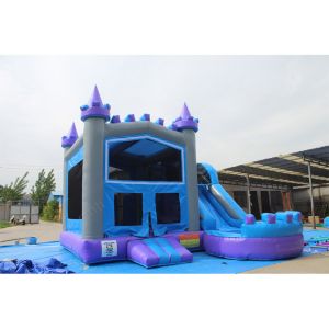 Block Jumping Castle Inflatable Bouncy Castle Slide with Customized Color