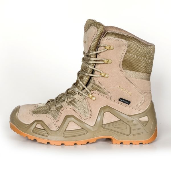 Round Toe Style Army Boots Made of PUPU Sole Material and Oxford Fabric Upper Shengjie Outdoor Boots