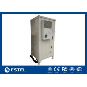 Power System 48VDC 300A 40U Galvanized Steel Waterproof Outdoor Telecom Cabinet