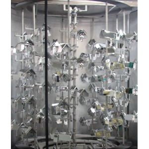 Plastic Vacuum Metallizing System, Plastic parts aluminum metallization machine