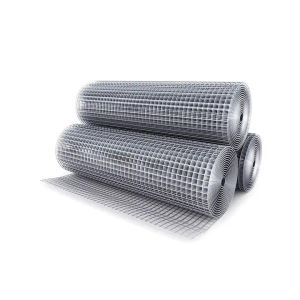 Wholesale Hot Dip Galvanized 8 Gauge 2X2 Inch Welded Wire Mesh Roll for Rust Proof Silver Fence from china suppliers