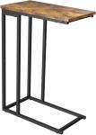 C Table End Table, Beside Bed Sofa End Table, Save Spaces Side Table C Shape,