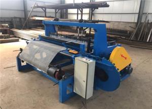 Crimped Automatic Wire Mesh Machine , Wire Netting Machine For Shuttleless Weft Insertion