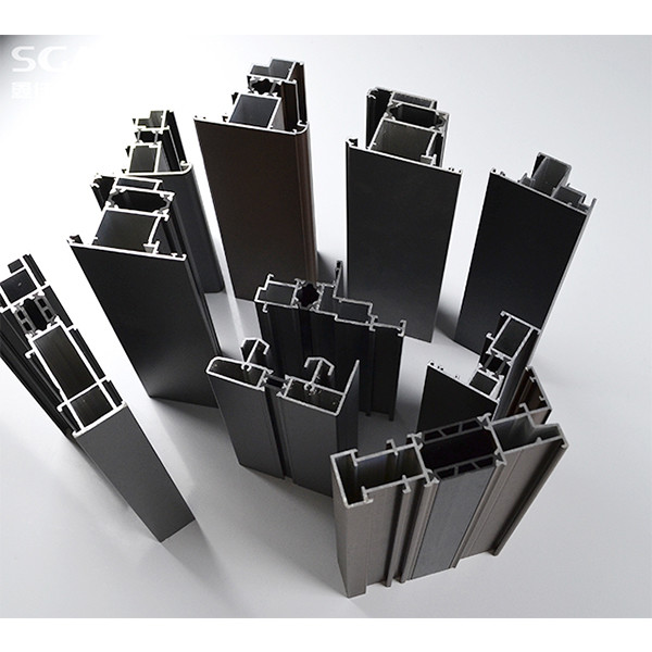 Special Shaped Aluminium Sliding Window Profile Aluminium Window Extrusions