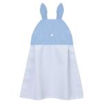 Creative Waffle Polyester Hand Towels For Sublimation With Rabbit Ear