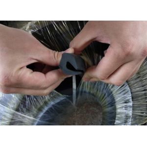 18mm U Channel Rubber Seal , Capping Rubber Screen U Strip