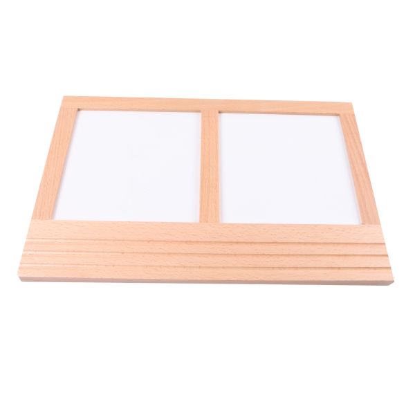 montessori materials L040 Metal Inserts Tracing Tray