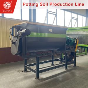 Organic Coconut Coir Crusher Machine Potting Mix Production Line Equipment