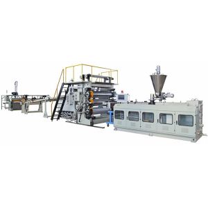 1220mm 6mm Glossy PVC Marble Sheet Making Machine