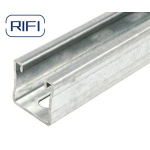 41mm Slotted / Plain Support Channel Pre-Galvanized Or Hot Dig Galvanized C Type