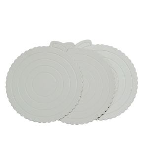 Greaseproof Flower Edges Round Bakery Cake Cardboard Base