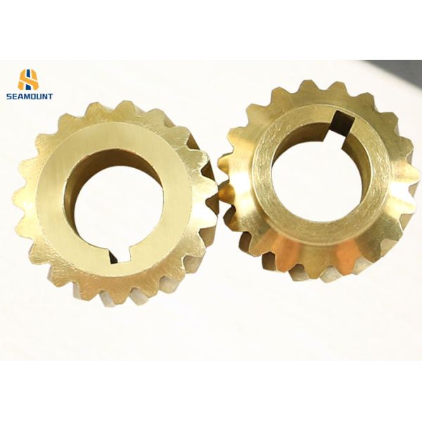 Wear Resistant Copper Worm Gear With Complete Customized Specifications