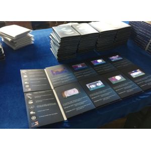 Customized Function Digital Video Invitation Card Portable For Conference