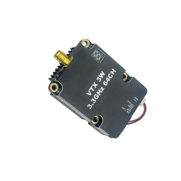 3.3GHz 3W Variable Power Output Wireless Video Transmitter Module for Drones
